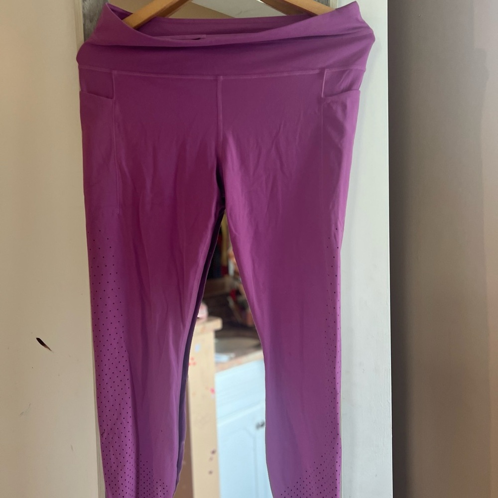 Athleta Purple Leggings